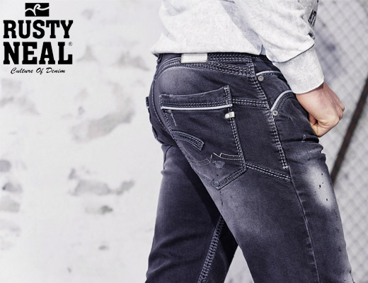 RUSTY NEAL - Culture of denim | Angebot: Herrenbekleidung, Herren Accessoires, Young Fashion, Sofortprogramme, Orderware | Adresse: Rocas GmbH, Weselerstr. 115, 47608 Geldern